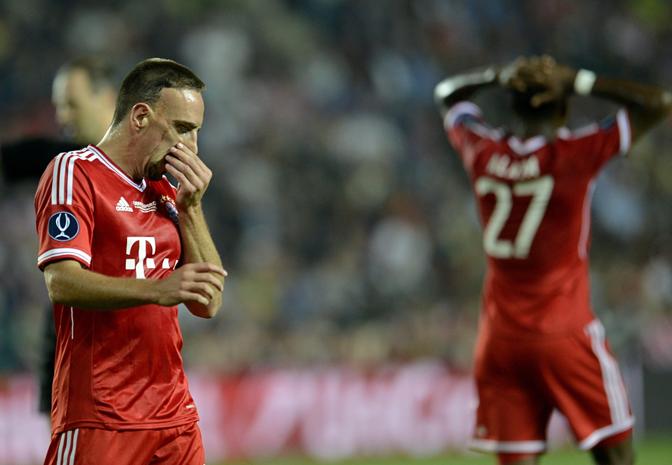 Franck Ribery del Bayern. Epa